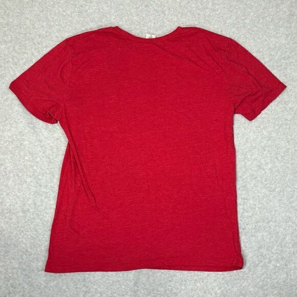 Deadpool Marvel Men's Shirt Size Extra Large Red Graphic Tee Short Sleeve Taco - Picture 2 of 6